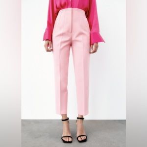 NWT Viral Zara Pink Pleated dress pants